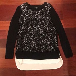 Double layered blouse